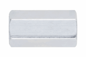 Cople hexagonal roscado de 3/8" (9.5 mm).