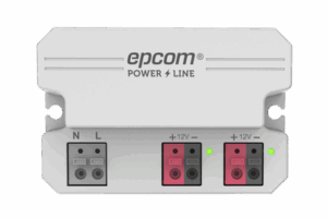 Adaptador/  12 Vcc / 2 Amperes / Terminales de entrada para Vca en 2 pines / 2 salidas para Vcc en 2 pines