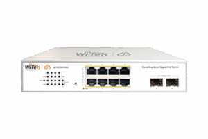 Switch Administrable PoE  / 8 puertos PoE af/at Gigabit /  2 x SFP Gigabit / Administración Cloud Gratuita / Presupuesto 120 W