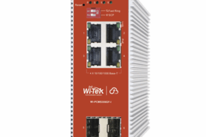 Switch L2+ PoE Industrial / Administración Cloud-Web-CLI / 4 Puertos PoE af/at 100/1000 Mbps / 2 Puertos SFP Gigabit / Presupuesto PoE 120 W / Protocolo ERSP (redundancia enlaces)