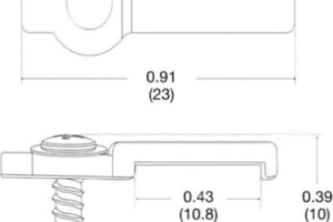 Mounting Clips for Tape Light (20-pack)