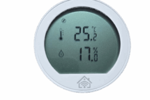 (ZigBee) Sensor de temperatura y humedad con pantalla de consulta, inalambrico ZigBee