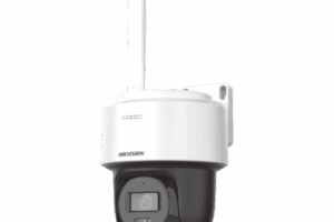 Domo PT IP 4 Megapixel / Lente 4 mm  / Dual Light (30 mts IR + 30 mts Luz Blanca) / ACUSENSE / Autoseguimiento en Humanos / PoE / IP66 / Micrófono y Bocina Integrado (Audio de Dos Vías) / Micro SD / Incluye Montaje de Pared o Techo