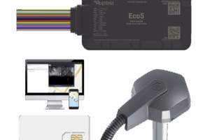 KIT Dispositivo de Rastreo Vehicular/ Sensor nivel de combustible cableado / Conectividad LTE Cat1 y LTE-M / BLE 5.0 / GNSS U-blox / Carcasa IP54 / Batería Interna de Respaldo / Detecta Interferencias / Incluye: EPCOMGPSCODE, TD6001000 y SIM500MB2Y