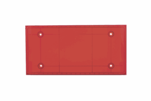 Domo Central Pequeño de reemplazo para barra de luces SP216 de la marca SignalPro, Color Rojo