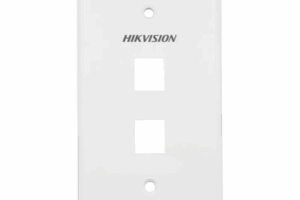 Placa de Pared (Face Plate) / 2 Puertos / Color Blanco / Caja con 20 Piezas / ABS