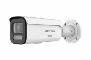 [Dual Light + ColorVu 3.0 + HikAI] Bala IP 6 Megapixel / Lente Mot. 2.8 a 12 mm / 60 mts IR + Luz Blanca / Exterior IP67 / WDR 130 dB / ACUSENSE 3.0 / Metal / NEMA 4X / ACUSEARCH