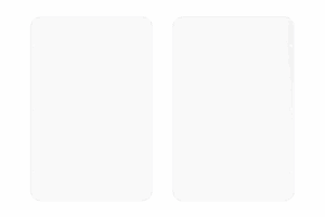 Kit de Repuesto (2 Piezas) de Aletas de Acrílico para Formar Carriles de 110 cms en Torniquetes Series DS-K3B501 y DS-K3B601 / IK05