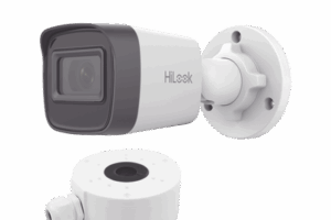 HiLook Series / Bala IP 4 Megapixel / 30 mts IR / Exterior IP67 / PoE / dWDR / Lente 2.8 mm + Caja de conexión DS-1280ZJ-XS