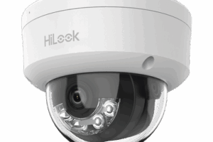 [Dual Light] Domo IP de 2 Megapixel (1080p) / Lente 2.8 mm / 20 mts IR + 15 mts Luz Blanca / Micrófono Integrado / ACUSENSE Lite / Uso en interior / PoE / dWDR / H.265+ / ONVIF