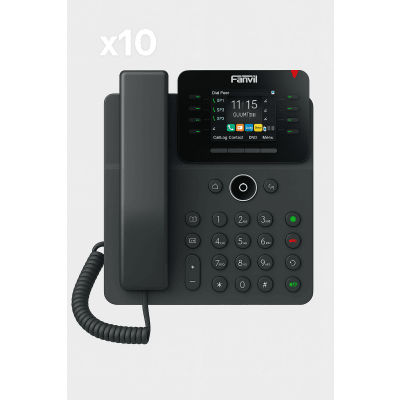 Kit modelo V62W ¡Llévate 10 Teléfonos por el Precio de 5!