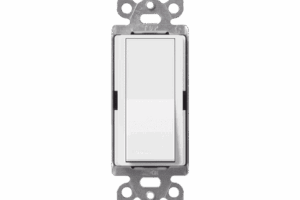Interruptor Claro, 3 Hilos, 15A, Color Blanco