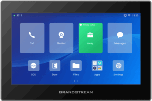 Estación de Intercomunicación SIP con Wi-Fi 6, Bluetooth y Control Total para Agendamiento de Salas y Edificios Inteligentes (Color Negro)