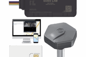 Rastreador Vehicular y Monitoreo de Flota / BLE 5.0 y GNSS / LTE CAT1 y LTE-M con Respaldo 2G / GNSS U-blox / MiKado IP54 / -20 °C a +40 °C / Acelerómetro de 3 Ejes / Suministro 9-32 V / Batería Interna