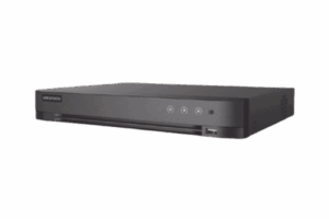 DVR 16 Canales TURBOHD + 8 Canales IP / 5 Megapixel Lite - 3K Lite / Salida Independiente HDMI - VGA / Audio de Dos Vías por Coaxitron / Reconocimiento Facial / ACUSENSE (Evista falsas alarmas) / 1 Bahía de Disco Duro / Salida de Video en Fu