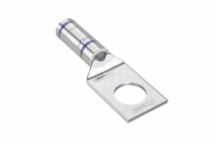Zapata de compresión LCA6-38-L, para cal. 6Awg, Barreno para tornillo prisionero de 3/8, 50 Pz