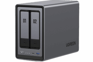 NASync DXP2800 | SO UGOS Pro |  Intel N100 12th Gen Intel® 4 Core™ | 2 Bahías SATA hasta 48TB | 2-Bahias (M.2 NVMe) hasta 16TB | 8GB DDR5 (Exp. a 16GB) | Ethernet 2.5G  | HDMI 4K | 2* USB2.0 | 1*USB 3.2Gen | 1* USB 3.2Gen2 | 1*USB-C 3.2Ge