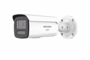 [Dual Light + ColorVu 3.0 + HikAI] Bala IP 4 Megapixel / Lente 4 mm / 60 mts IR + Luz Blanca / Exterior IP67 / Estrobo Luz Blanca / WDR 130 dB / ACUSENSE 3.0 / Metal / NEMA 4X / ACUSEARCH
