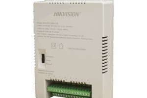 Fuente de Poder Regulada 12 Vcc / 13.5 Vcc / 15 Vcc para 16 Cámaras / 1 Amp por Salida / Voltaje de Entrada 185 - 240 VCA / Soporta 4K / Modo para Largas Distancias