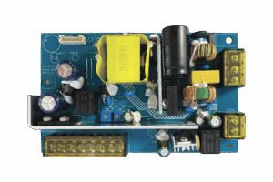 Tablilla de Fuente de alimentación de 1 salida 11-15 Vcc 5 A / Compatible con batería de respaldo y temporizador integrado / Voltaje de entrada 96-264 Vca