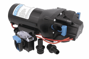 Bomba controlada por presión Par Max HD 4' a 24 Vca, alta presión 40 psi 15 lpm / 4 gpm