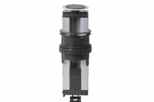 Torre para Voz, Datos o Contactos Eléctricos / Capacidad para 4 Módulos / Se Levanta de Manera Manual al Presionar la Tapa / (KTL204CY)
