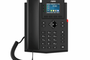 Teléfono 2 Hilos para switch PN8 y PN24 /empresarial para 4 líneas SIP con pantalla LCD de 2.4 pulgadas a color, Opus y conferencia de 6 vías, PoE.