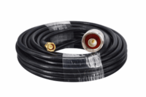 Cable Coaxial 10 Metros / Baja Pérdida / Diámetro 5 mm / Impedancia 50 Ω / Apantallamiento >90dB / Operación 5-3000 MHz / Conectores N y SMA Macho / Compatible NX9775 NX9776 NX9783