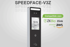 Lector Autonomo de Reconocimiento Facial y Huella Digital/ compatible con ZKBIO ZLINK