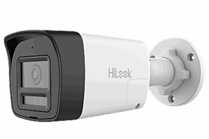 [Audio Bidireccional + Dual Light + ColorVu] Bala TURBOHD 3K (5 Megapixel) / Lente 2.8mm / 30 mts IR EXIR + 20 mts Luz Blanca / Micrófono y Bocina Integrado / Exterior IP67 / Metal / dWDR