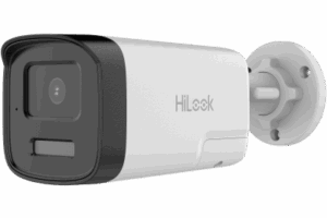 [Audio Bidireccional + Dual Light + ColorVu] Bala TURBOHD 3K /5 Megapixel / Lente 2.8 mm / 40 mts IR EXIR + 40 mts Luz Blanca / Micrófono y Bocina Integrado / Exterior IP67 / Metal / dWDR