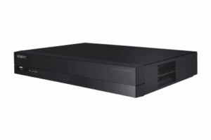 NVR 8 Megapíxel / 4 canales / H.265 / P2P Wisenet / 4 puertos PoE