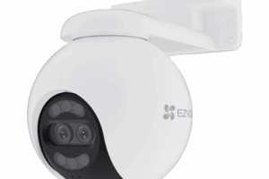 Cámara PT / Wi-Fi / Lente Dual / Panorámica 360° / Resolución 4K / Visión Nocturna ColorFULL  / IA Detección de Humanos y Vehiculos / Alarma con Sirena y Luz / IP65