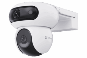 Cámara Doble Lente PT / Rotación en Ambos Lentes / Wi-Fi / 4MP+ y 4MP (Resolución 8 Megapixel ) / Auto Seguimiento Inteligente / Visión Color Nocturna