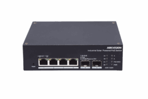 Switch Industrial con UPS / Administrable Gigabit / 3 Puertos Gigabit PoE+ (30 W) + 1 Puertos Gigabit PoE++ (90 W) / 2 Puertos SFP / 120 W Total / 48 a 57 VCD / Ideal para Proyectos / 300 Metros de Distancia