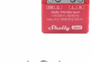 Mini Interruptor inteligente Wi-Fi 2.4 / medición de consumo, /1 canal 8A 110-240 / compatible con asistentes de voz