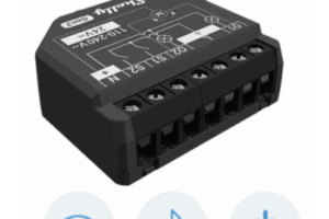 Apagador inteligente Wifi 2.4 / 2 canales  Para apagador doble / 10A por canal / Compatible con asistentes de voz