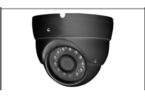 Camara domo IP 2 Megapixel / Lente 2.8mm / uso interior / Compatible con DVR´s Moviles Streamax /conector tipo aviación de 6 pines