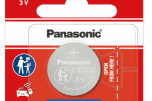 Batería de litio CR2032 de 3 V a 225 mAh (No recargable)