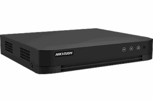 DVR 4 Canales TURBOHD + 4 Canales IP / 8 Megapixel (4K) / Audio Bidireccional / ACUSENSE / 1 Bahía de Disco Duro / Salida de Video en Full HD / H.265+