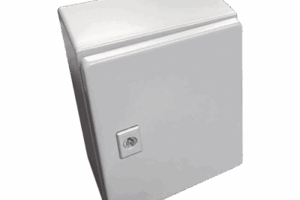 Gabinete de Acero, Nema 4 -IP 66 de 50 x 50 x 30 cm con Platina y certificado UL.