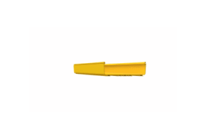 Canaleta FiberRunner™ 12X4, de PVC Rígido, Color Amarillo, 3 m. de Largo
