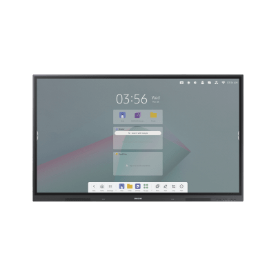 Pantalla tactil interactiva 75" Android 14 certificado con EDLA / Touch tipo IR / UHD / 400 nits / HDMI / USB / WIFI / RJ45 / Compatible con montajes VESA 800 x 400