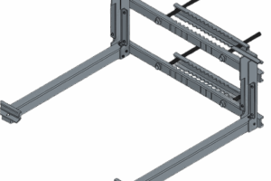 Montaje para Panel Solar de Poste para panel LR528HTH225M y batería LIPV100A