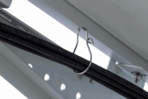 Colgador de cable solar, Paquete de 100pz