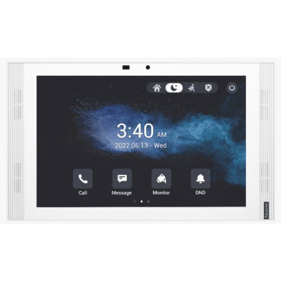MONITOR DE 10" IPS LCD / CERTIFICADO POR GOOGLE PLAY STORE / ANDROID 12 OS / WI-FI 6 / POE / SIP / ENTRADAS DE ALARMA / ADMINISTRACIÓN 100 EN LA NUBE