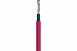 Cable Fotovoltaico Rojo / Cobre Estañado / 6 mm² (10 AWG) / 2000V / Rollo 250m / UL 4703 y TUV