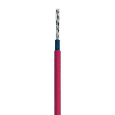 Cable Fotovoltaico Rojo / Cobre Estañado / 6 mm² (10 AWG) / 2000V / Rollo 250m / UL 4703 y TUV