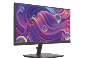Monitor LED Full HD (1920 X 1080) de 21.5" / Ideal para CCTV, Oficina y Hogar / Entrada HDMI-VGA / Montaje VESA (75 X 75) / Uso 24/7 / Backlight E-LED / 100 Hz / Ultra Delgado / Bocinas Integradas