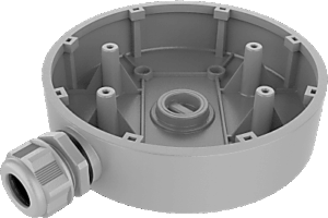 Caja de Conexiones de Exterior para Cámaras con Polímero Anticorrosión (Ideal para Ambiente Salino)